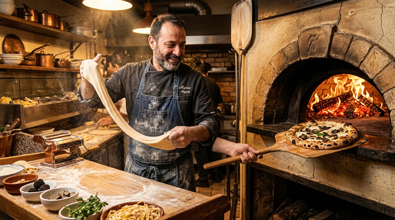 Chef Matteo Rossi di Oven Batu & Pasta